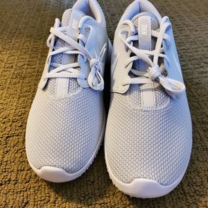 New Men's Nike Roshe G Golf Shoes Pure Platinum
